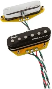 Fender Gen 4 Noiseless Telecaster Black-Chrome #1106568