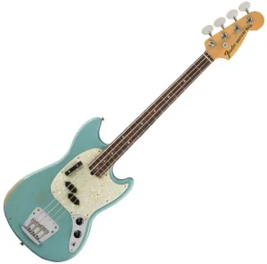 Fender JMJ Mustang Bass RW Faded Daphne Blue #10700