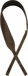 Fender Paramount Banjo Leather Strap Tracolla Pelle Brown