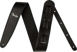 Fender Vegan Leather Strap 2.5'' Tracolla Pelle Black