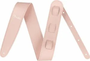 Fender Vegan Leather Strap 2.5'' Tracolla Pelle Shell Pink