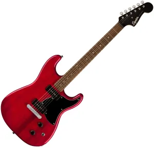 Fender Squier Paranormal Strat-O-Sonic Crimson Red Transparent #2373291