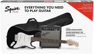 Fender Squier Stratocaster Pack IL Nero