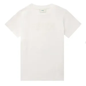 Fendi Boys Knitted Logo T shirt White - 14 YEARS WHITE