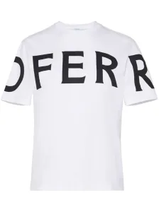 FERRAGAMO - T-shirt In Cotone Con Logo #2990043