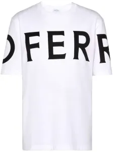 FERRAGAMO - T-shirt In Cotone Con Logo #3088583