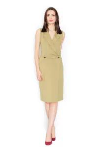 Figl Woman's Dress M443 Olive #752933