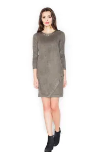 Figl Woman's Dress M455 Olive #239748