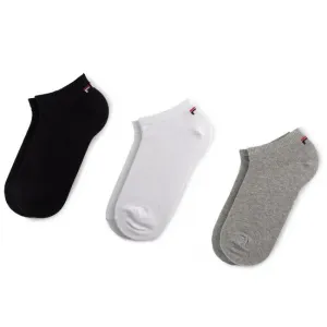 Set of three pairs of socks in white, black and grey FILA #497564