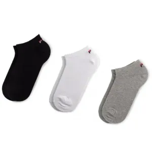 Set of three pairs of socks in white, black and grey FILA #524876