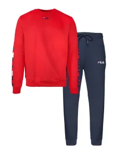 Fila FPW1110 Man Pyjamas Red/Navy 2XL Intimo e Fitness
