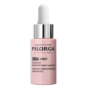 Filorga Ncef-Shot Supreme Polyrevitalising Concentrate cura rigenerativa concentrata per l' unificazione della pelle e illuminazione 15 ml