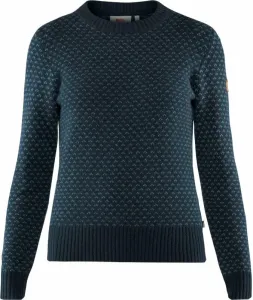 Fjällräven Övik Nordic Sweater W Dark Navy XS Felpa outdoor