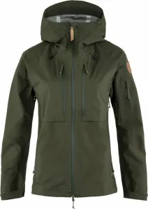 Fjällräven Keb Eco-Shell Jacket W Deep Forest L Giacca outdoor