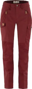 Fjällräven Nikka Trousers Curved W Bordeaux Red 36 Pantaloni outdoor