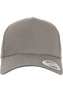 5-Panel Curved Classic Snapback Grey