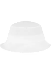 Flexfit Cotton Twill Bucket White Hat