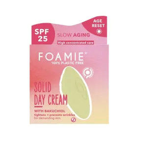 Foamie Crema viso da giorno contro invecchiamento precoce Age Reset (Solid Day Cream) 35 g
