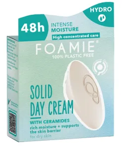 Foamie Crema viso idratante per pelli secche Hydro (Solid Day Cream) 35 g