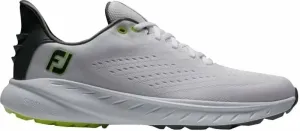 Footjoy Flex XP Mens Golf Shoes White/Black/Lime 46