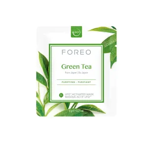 FOREO Maschera rinfrescante e lenitiva per viso Green Tea(Purifying Mask) 6 x 6 g