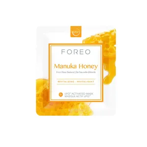 FOREO Maschera rivitalizzante al miele di Manuka Honey(Revitalizing Mask) 6 x 6 g