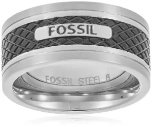 Fossil Anello in acciaio JF00888040 62 mm