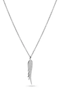 Fossil Collana delicata in argento con cristalli Ala d'angelo JFS00535040 (catena, ciondolo)