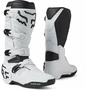 FOX Comp Boots White 42,5 Stivali da moto