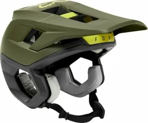 FOX Dropframe Pro Helmet Olive Green L Casco da ciclismo