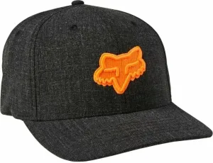 FOX Transposition Flexfit Hat Black/Orange S/M Cappello