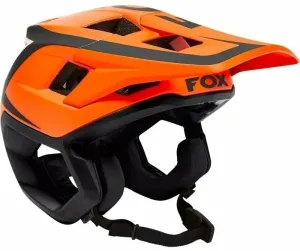 FOX Dropframe Pro Helmet Dvide Fluorescent Orange L Casco da ciclismo