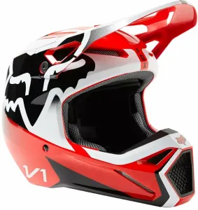 FOX V1 Leed Helmet Dot/Ece Flo Red XL Casco