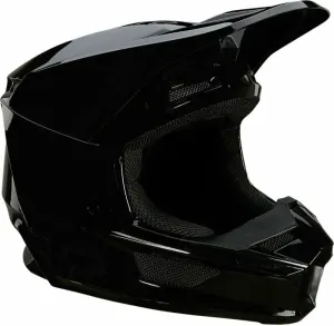 FOX V1 Plaic Helmet Black S Casco