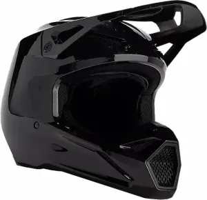 FOX V1 Solid Helmet Black M Casco