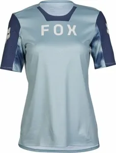 FOX Womens Defend Taunt Short Sleeve Jersey Maglia Gunmetal S