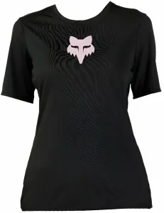 FOX Womens Ranger Foxhead Short Sleeve Jersey Maglia Black XS