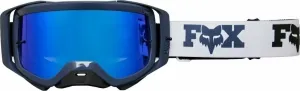 FOX Airspace Nuklr Mirrored Lens Goggles Black Occhiali moto