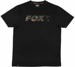 Fox Fishing Maglietta Logo T-Shirt Black/Camo 2XL