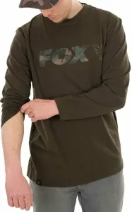 Fox Fishing Maglietta Raglan Long Sleeve Shirt Khaki/Camo M