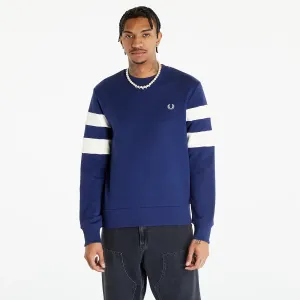 FRED PERRY Tipped Sleeve Sweatshirt French Navy #2949895