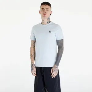 FRED PERRY Ringer T-Shirt Lgice/ Midnight Blue #3128444