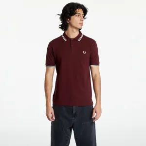 FRED PERRY Twin Tipped Fred Perry Shirt Oxblood #2952906