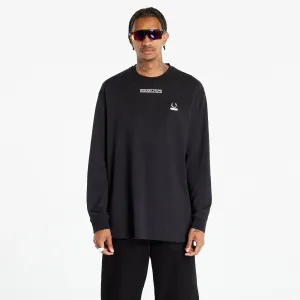 FRED PERRY x RAF SIMONS Embroidered Long Sleeve T-Shirt Black #2659226