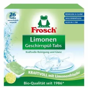 Frosch Frosch EKO Pastiglie per lavastoviglie tutto in 1 Limone 26 pastiglie