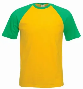 Yellow Baseball Fruit of the Loom T-shirt