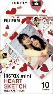 Fujifilm Instax Mini Hearts Carta fotografica