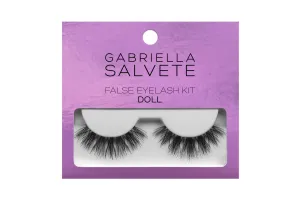 Gabriella Salvete Ciglia finte con colla Doll (False Eyelash Kit)