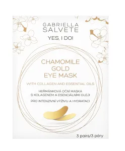 Gabriella Salvete Maschera per gli occhi alla camomilla YES, I DO! (Chamomile Gold Eye Mask) 3 paia
