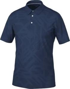 Galvin Green Maze Mens Breathable Short Sleeve Shirt Navy 2XL